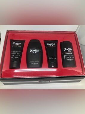 Drakkar Noir Gift Set - Black with Red Accents